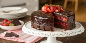 Chocolate Covered Strawberry Cake – The Ultimate Guide 7 Chocolate Covered Strawberry Cake Recipe with Ganache Drip