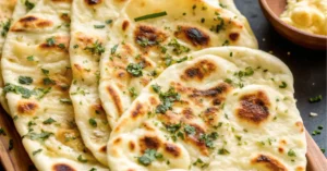 Garlic naan bread recipe