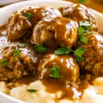 salisbury steak meatballs