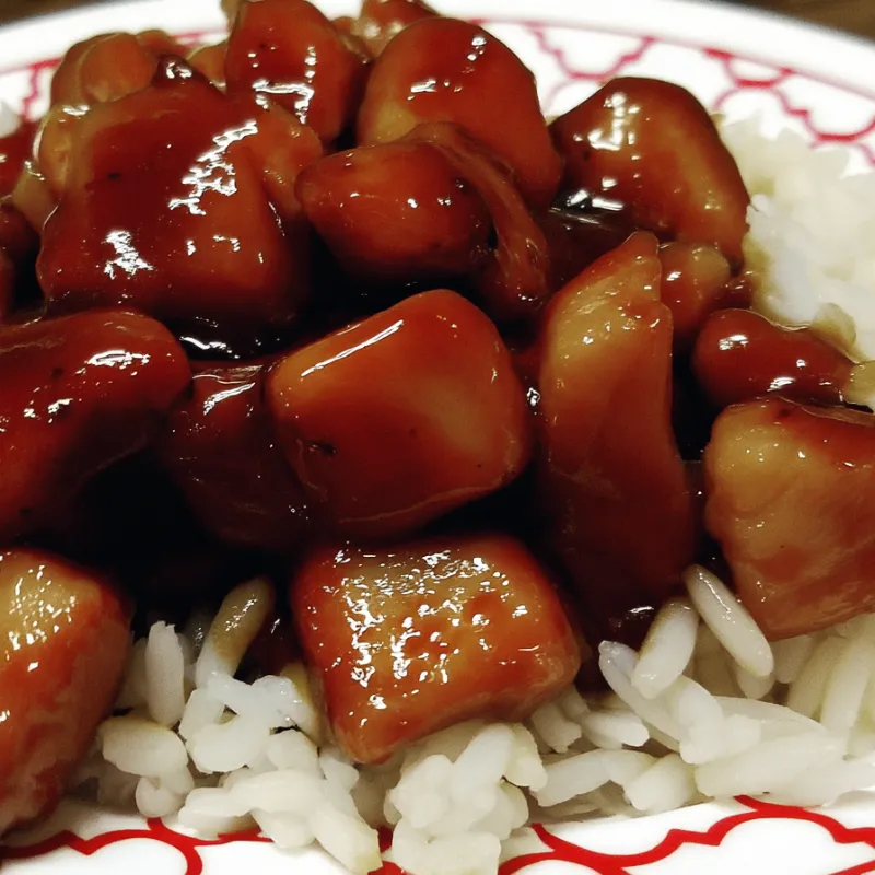 Bourbon Chicken Copycat Recipe