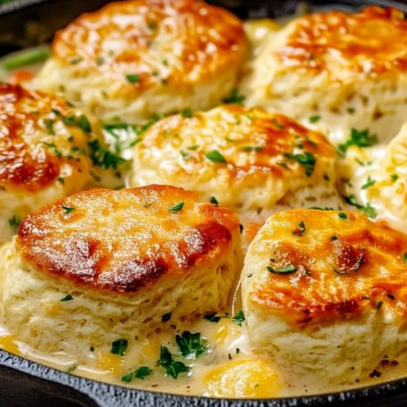 Red Lobster Biscuit Chicken Pot Pie with Cheddar Bay Biscuits Red Lobster Biscuit Chicken Pot Pie